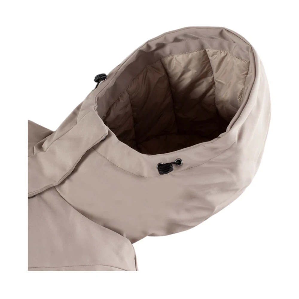 RefrigiWear Stijlvolle Winterjas voor Mannen Beige Dames