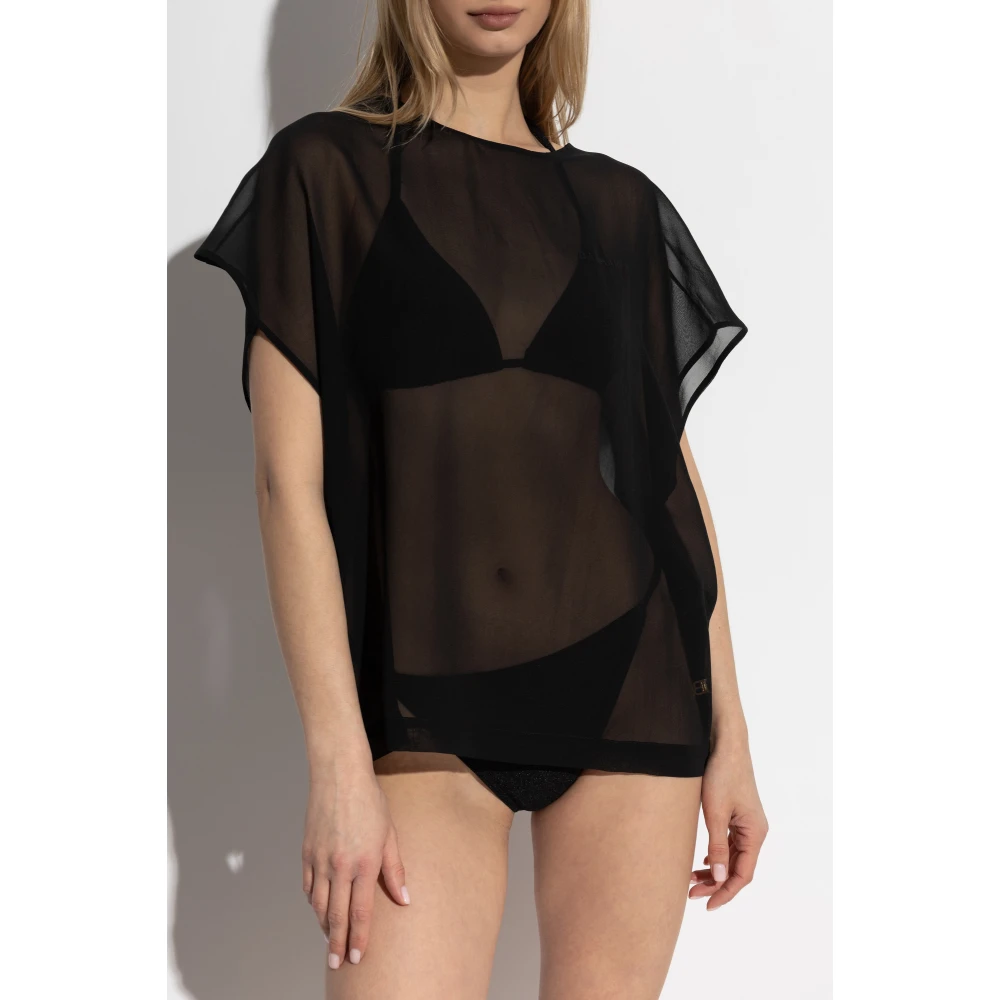 Balmain Zijden top Black Dames