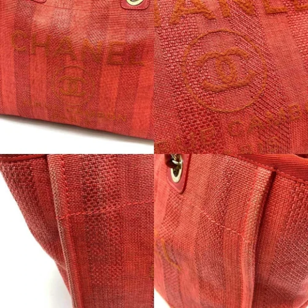 Chanel Vintage Pre-owned Leather chanel-bags Red Dames