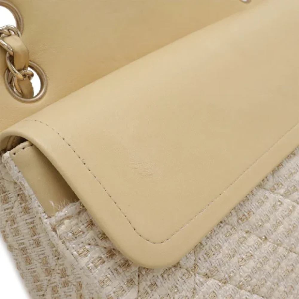 Chanel Vintage Pre-owned Leather shoulder-bags Beige Dames