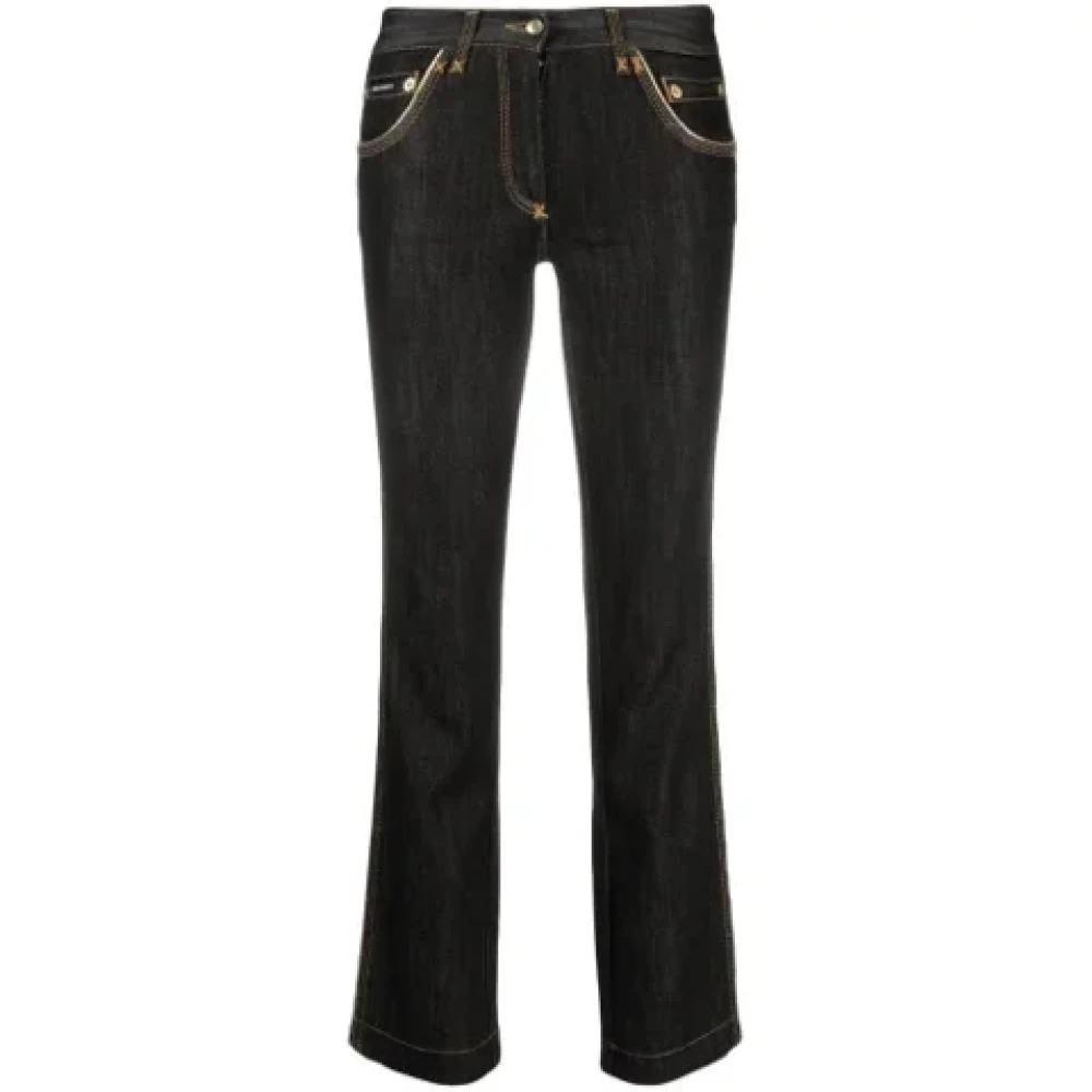 Dolce & Gabbana Pre-owned Cotton jeans Black Dames