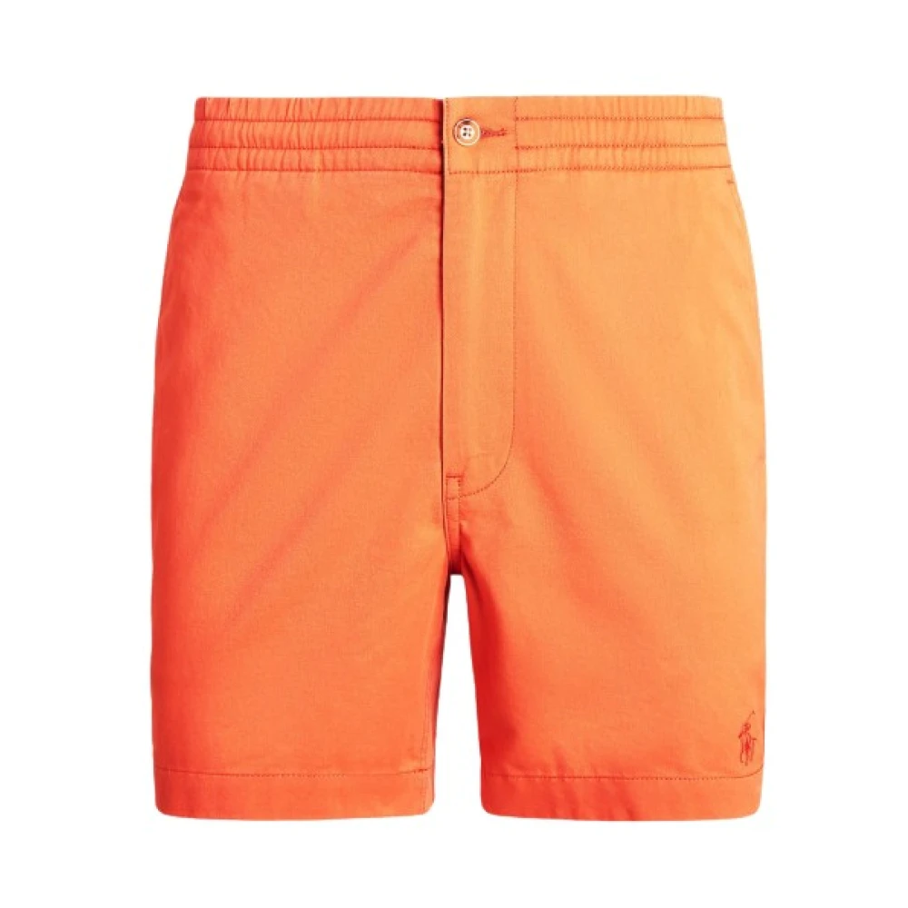 Polo Ralph Lauren Klassieke Katoen Blend Prepster Shorts Orange Heren