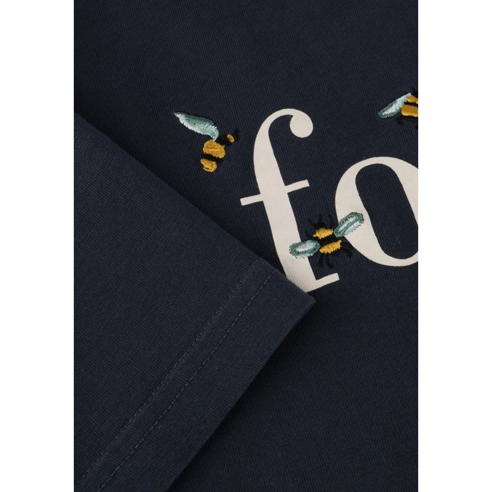Forét Blauw Amber Bee T-shirt voor heren Blue Heren