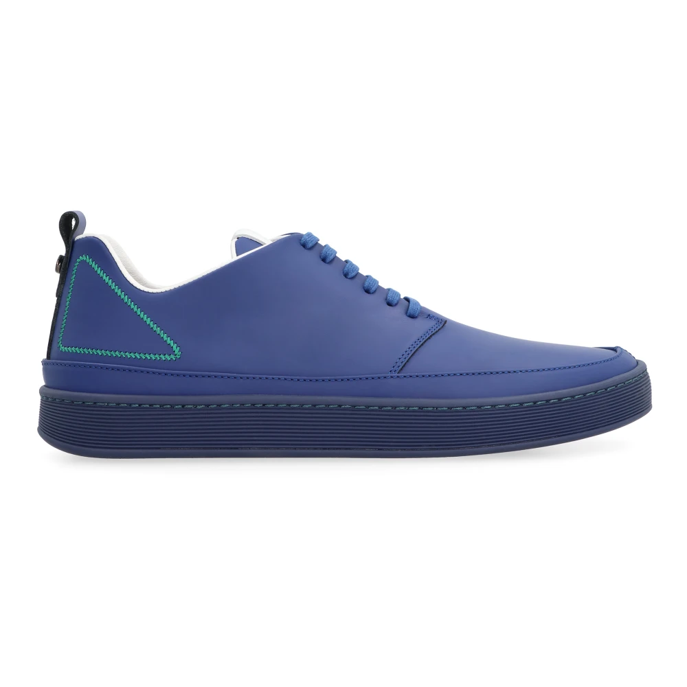 Volta Leren lage sneakers Heren Schoenen Blauw