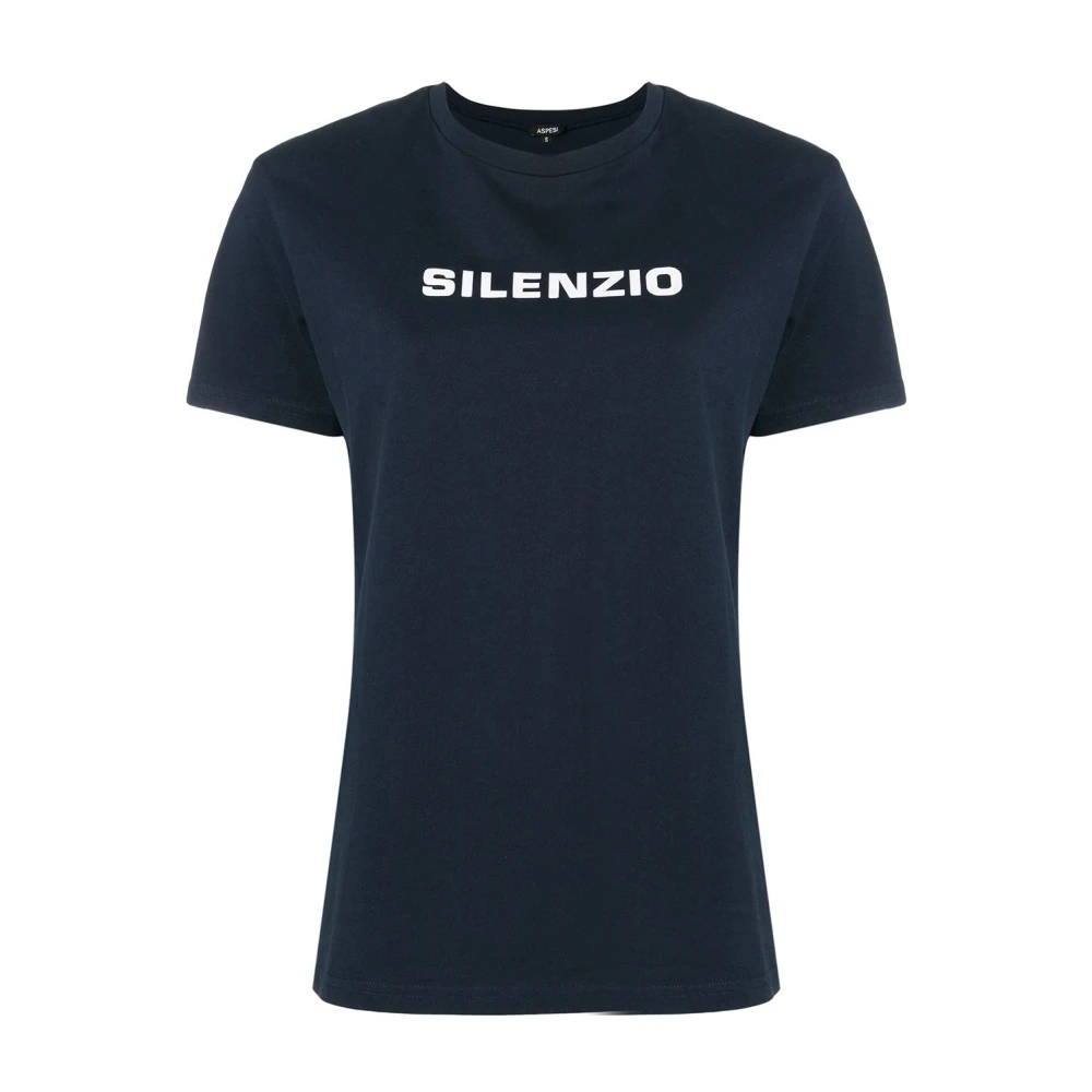 Aspesi - Tops > T-Shirts - Blue - Aspesi - Modalova