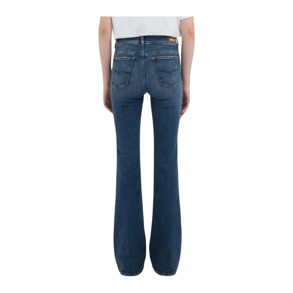 Replay Blauwe Denim Jeans Blue Dames