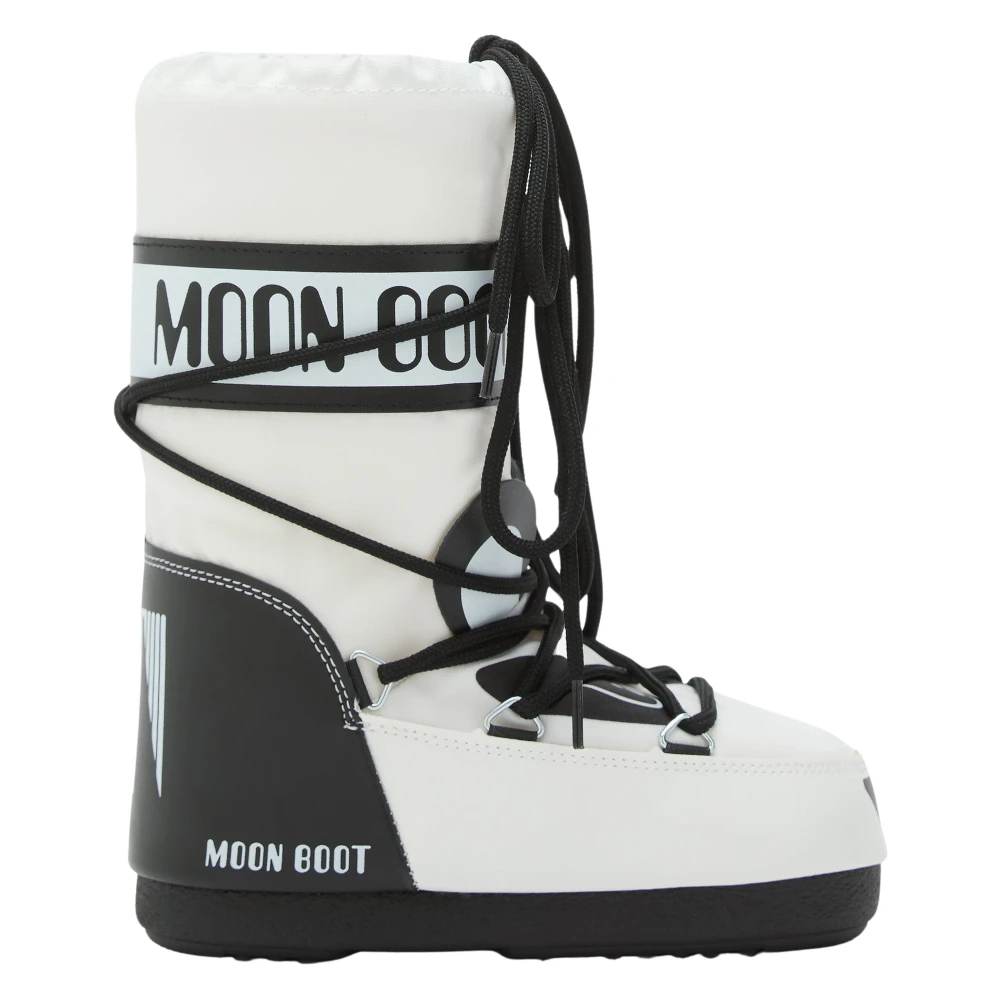 Moon Boot , Kids Boots, Unisex, White, 23 Eu, Icon Junior Boots