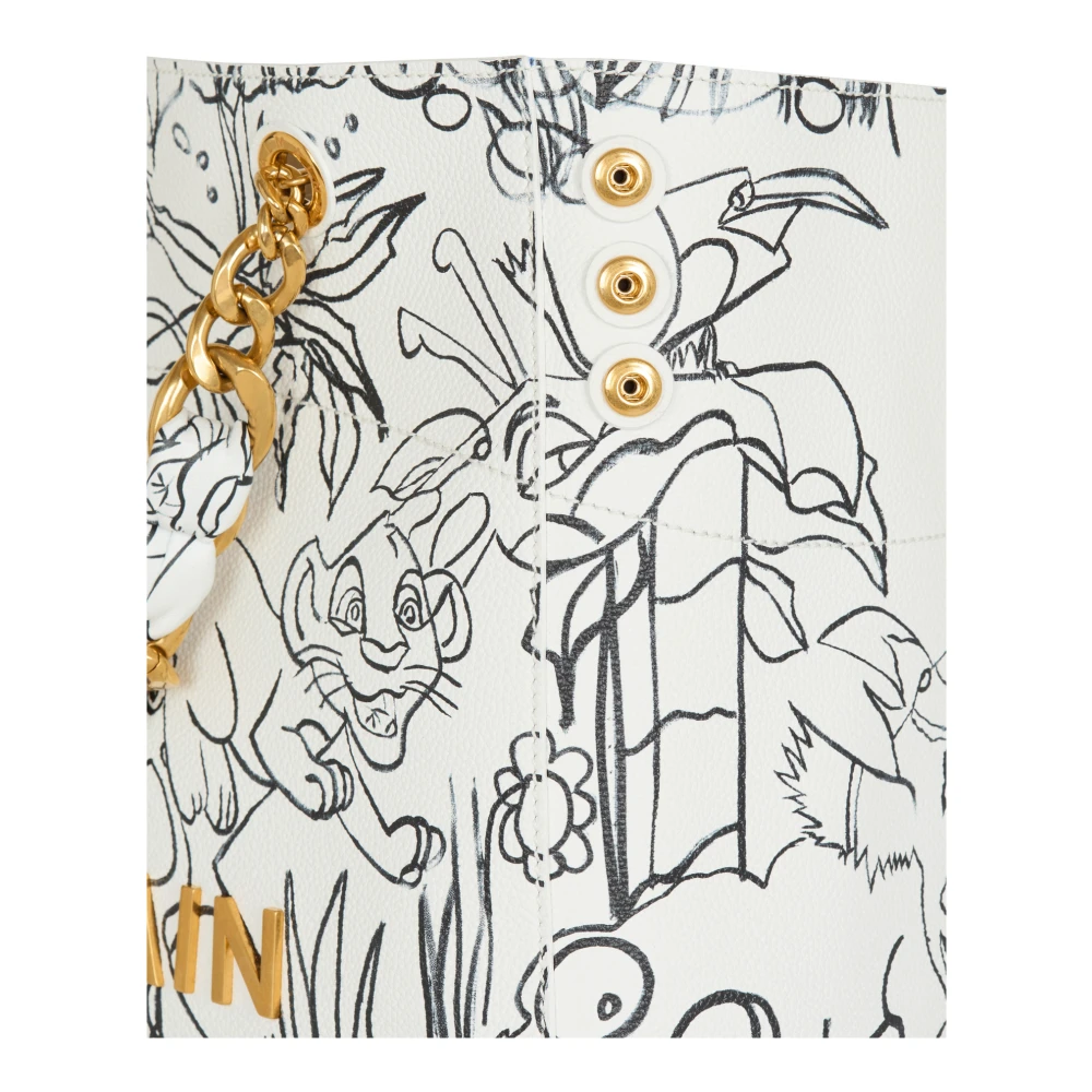 Balmain Disney x : The Lion King Sac Cabas 1945 Soft imprim� Enfant Pr�coce White Dames