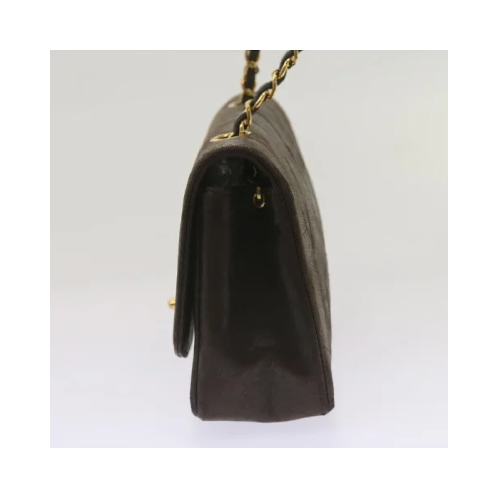 Chanel Vintage Pre-owned Leather chanel-bags Black Dames
