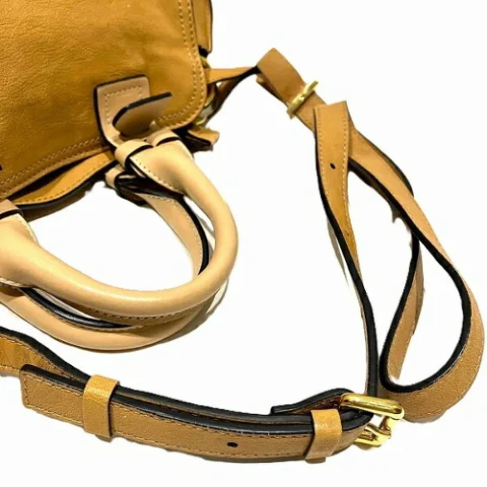 Chloé Pre-owned Fabric handbags Brown Dames