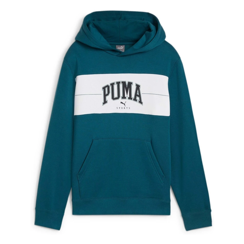 Puma Lag Hoodie för Barn Green, Pojke