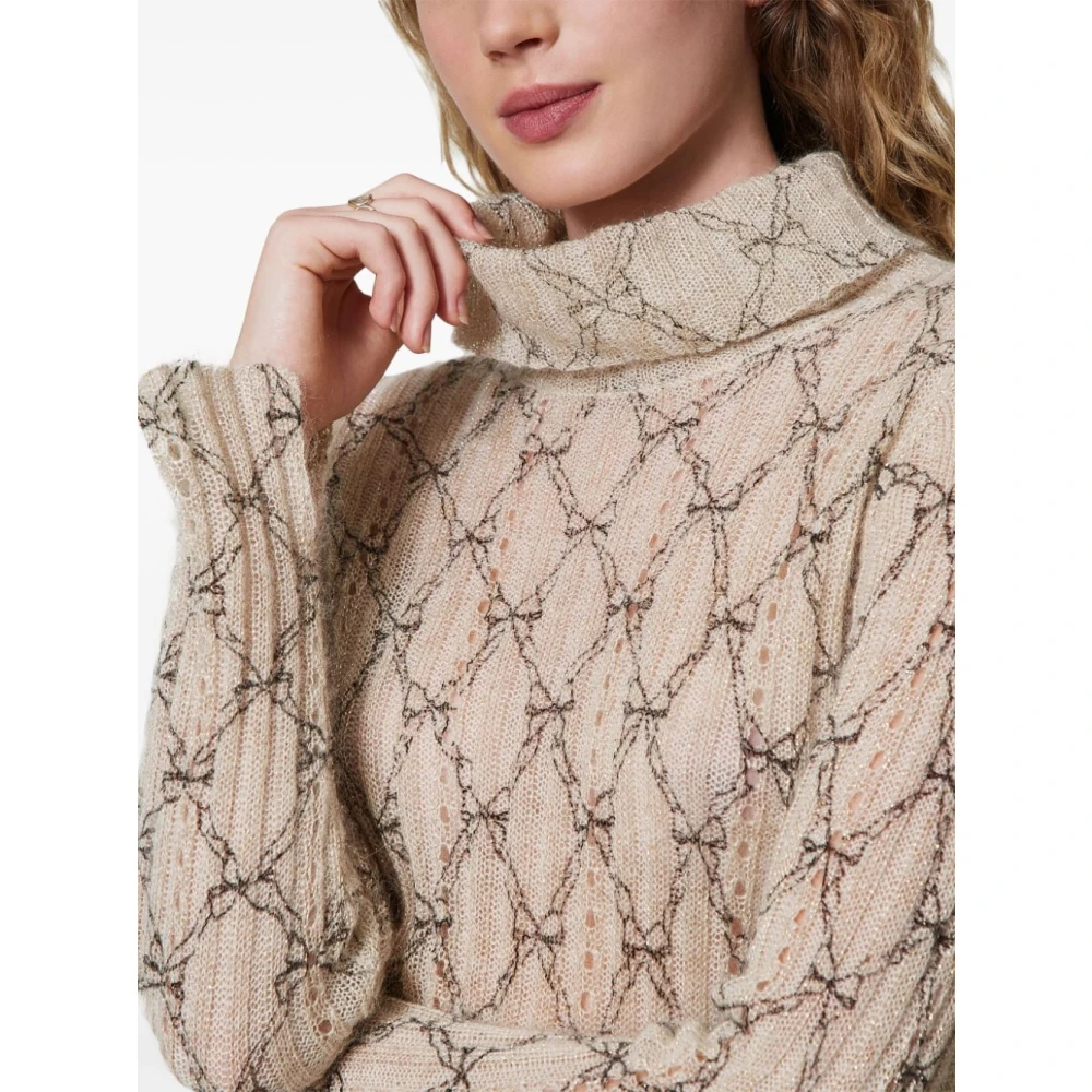 Twinset Crème Sweaters Set Beige Dames