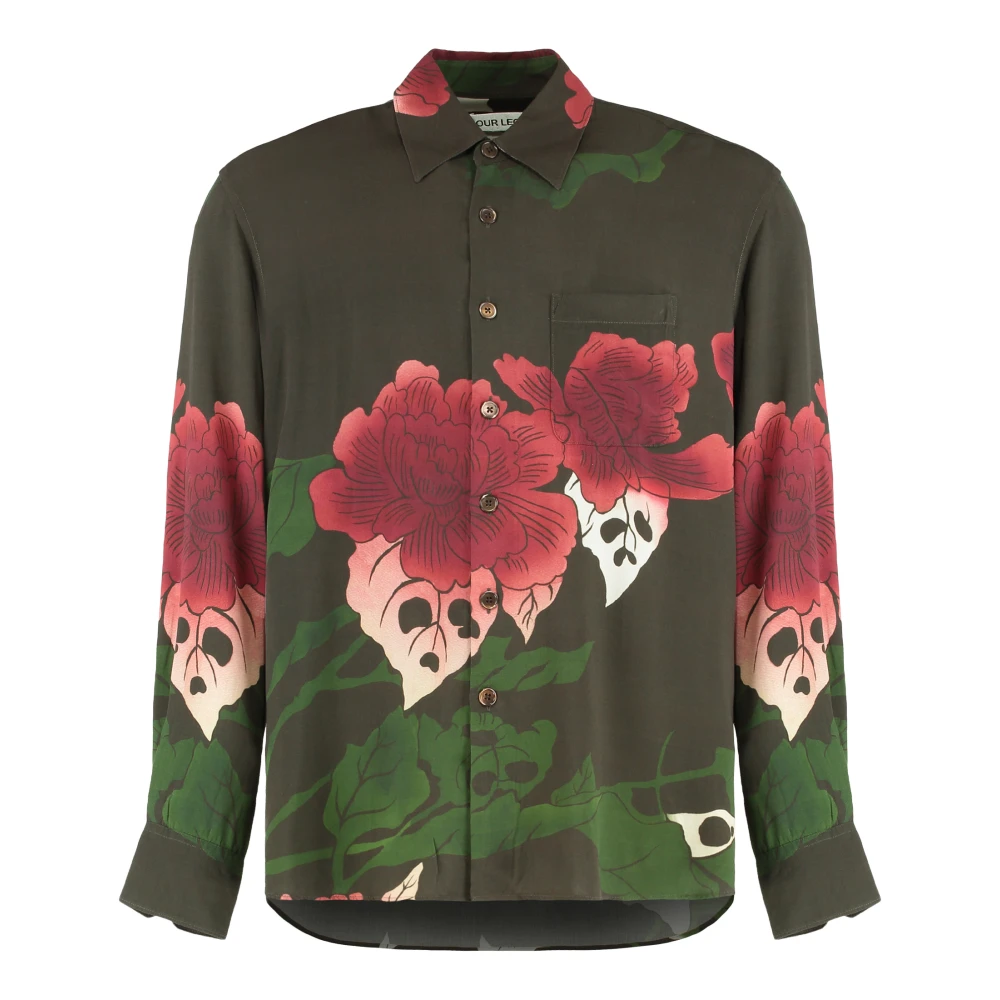 Our Legacy Men's Multicolor Casual Shirts, Xl, Above Shirt