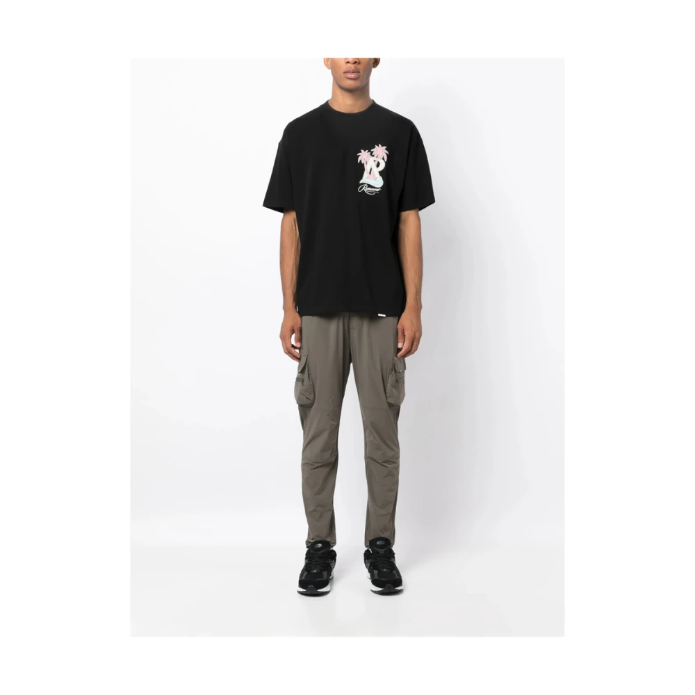 Represent Slim Fit Olijfgroene Trekkoordbroek Green Heren