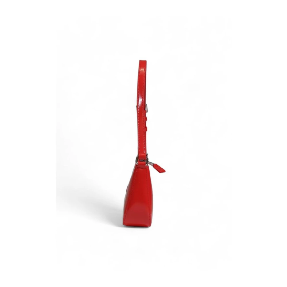 Tommy Hilfiger Stijlvolle Polyethyleen Handtas voor Vrouwen Red Dames