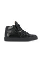 baskets-casual-en-cuir-noir