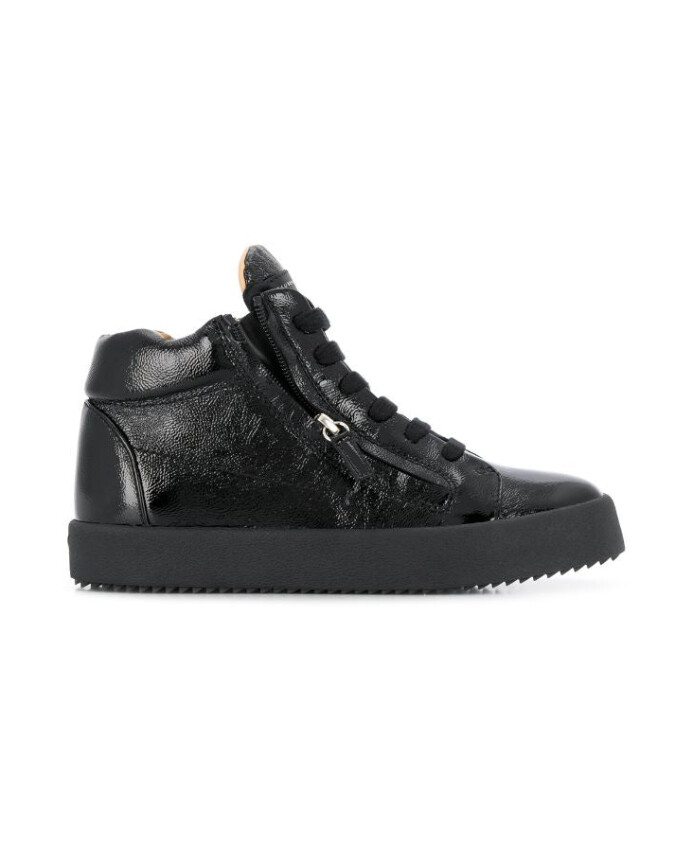 baskets-casual-en-cuir-noir