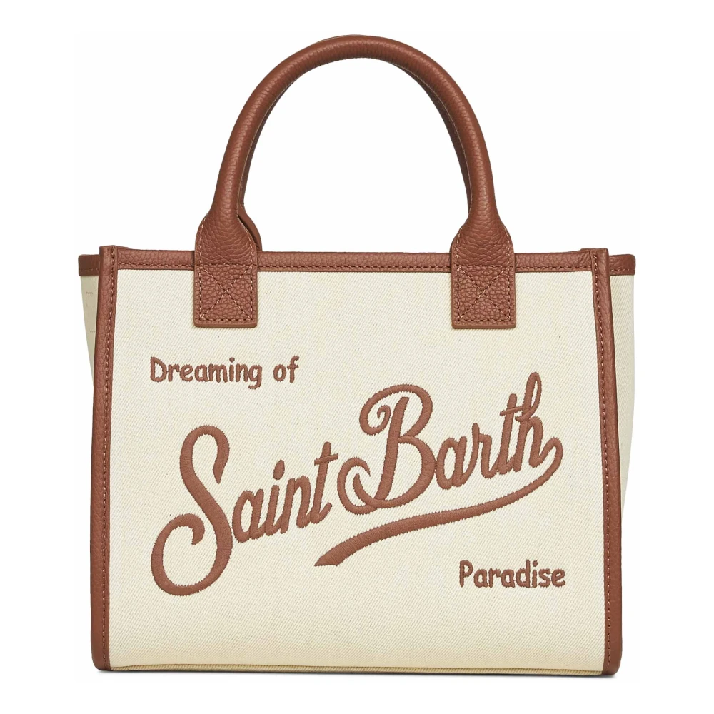 Mc2 Saint Barth Women's Beige Shopping Bags, One Size, Vanity Tote