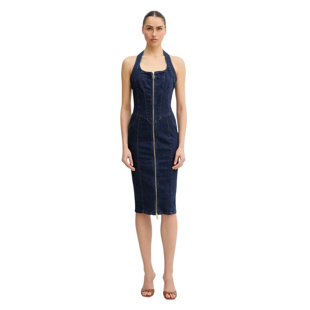 Fracomina Donna Blu Abiti, M, New,