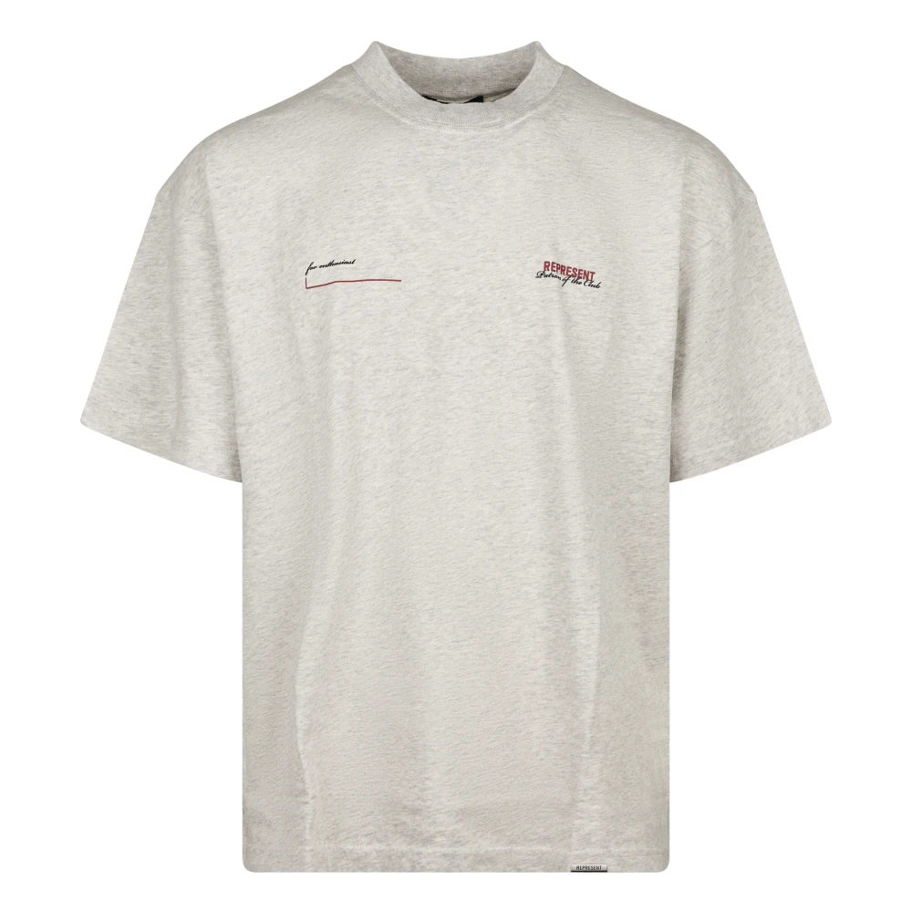 Represent Men's Gray T-Shirts, S, Patron Of The Club T-Shirt