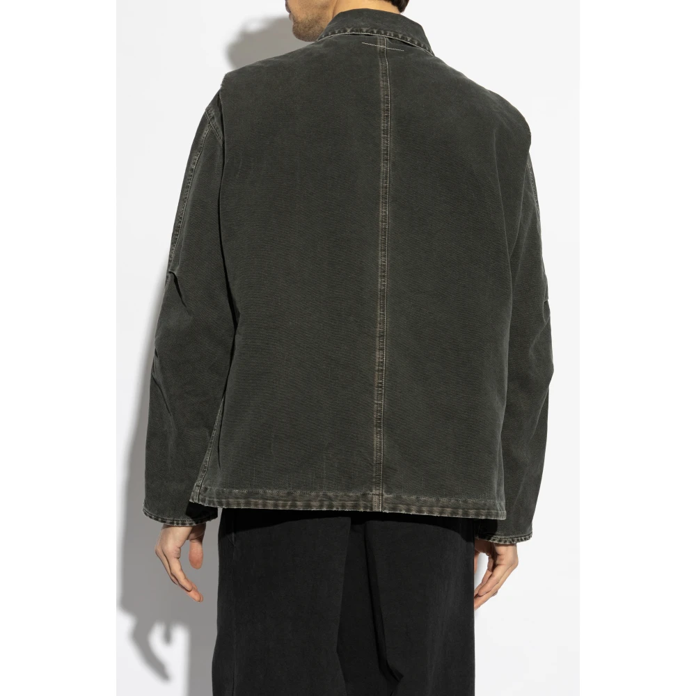 MM6 Maison Margiela Denim jas Gray Heren