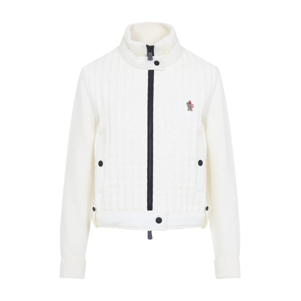 Moncler Women's White Grenoble Jacket - Winter Jackets - Xs - Jackets