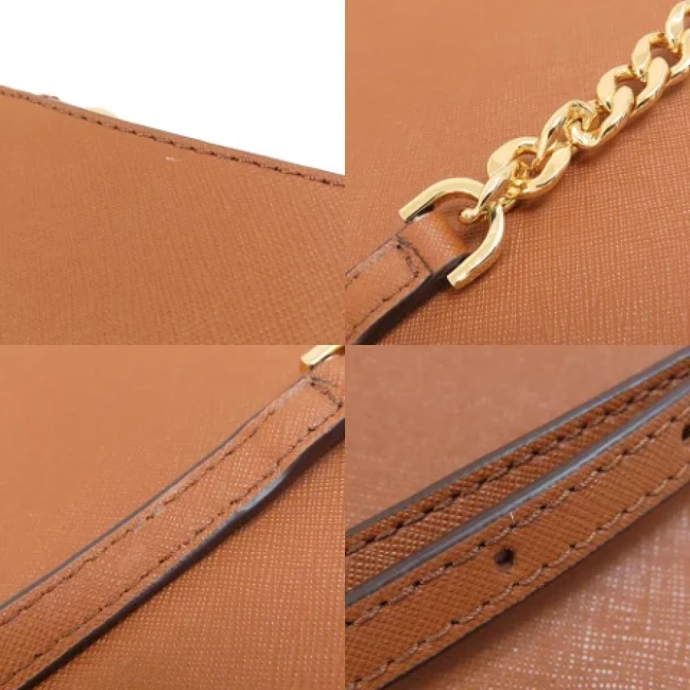 Michael Kors Pre-owned Fabric shoulder-bags Brown Dames