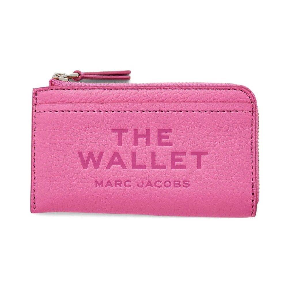 Marc Jacobs Roze Chain Wallet met Kaartsleuven Pink Dames