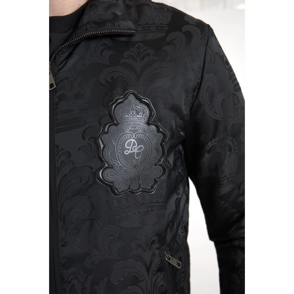 Dolce & Gabbana Bomber Jackets Black Heren