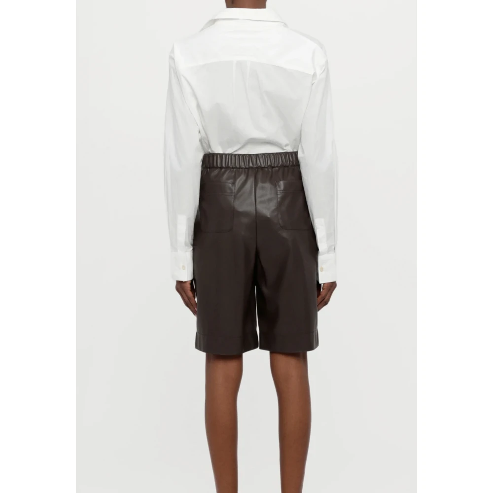 Max Mara Bruine Broek Ortles Brown Dames