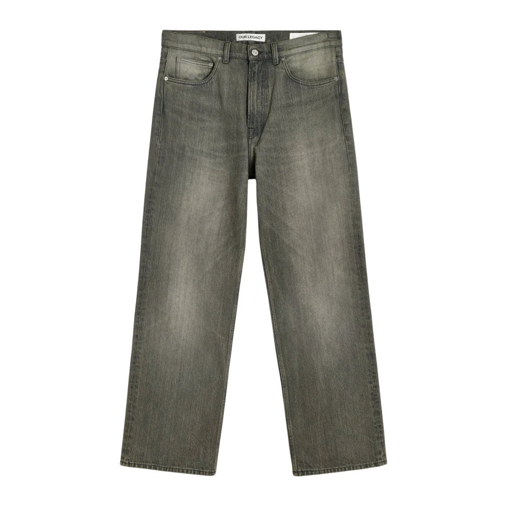 Our Legacy Men's Green Third Cut Trousers W32