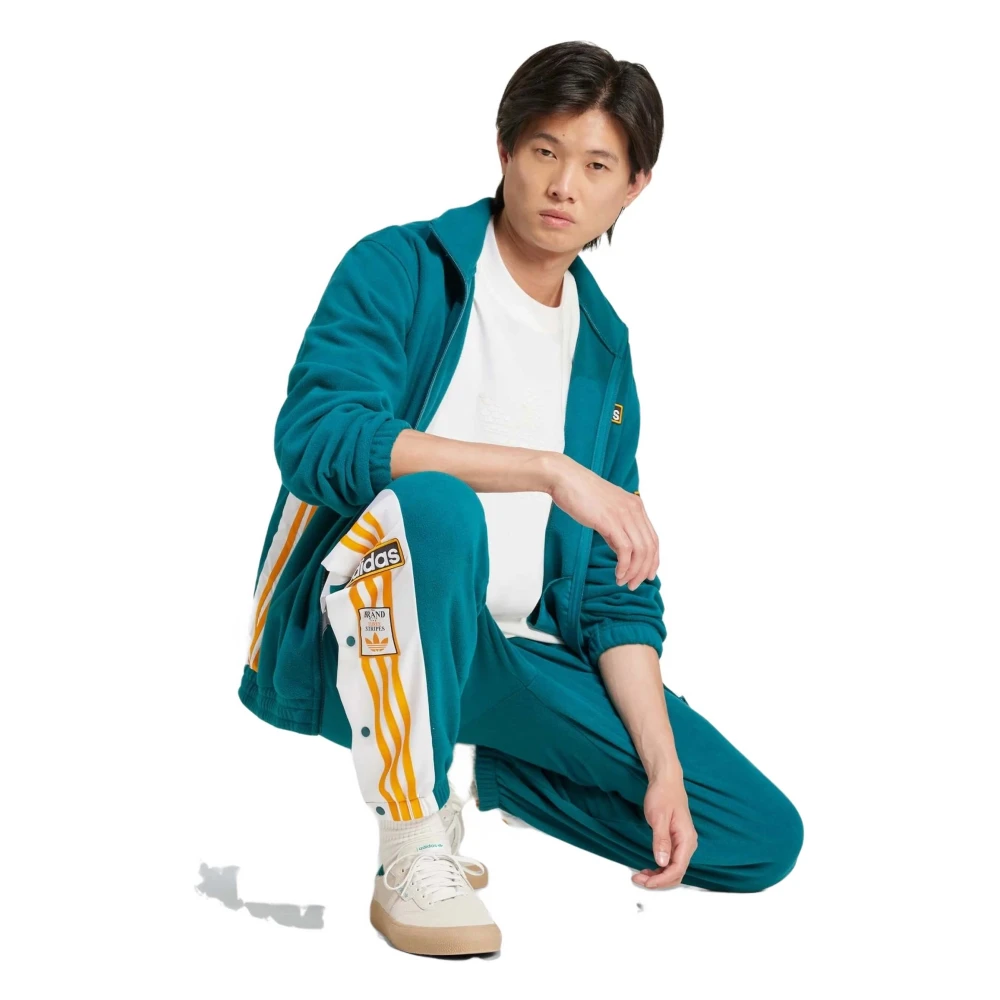 Adidas Adibreak Polar Fleece Jas Blue Heren