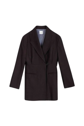 Oversized Flanell Blazer
