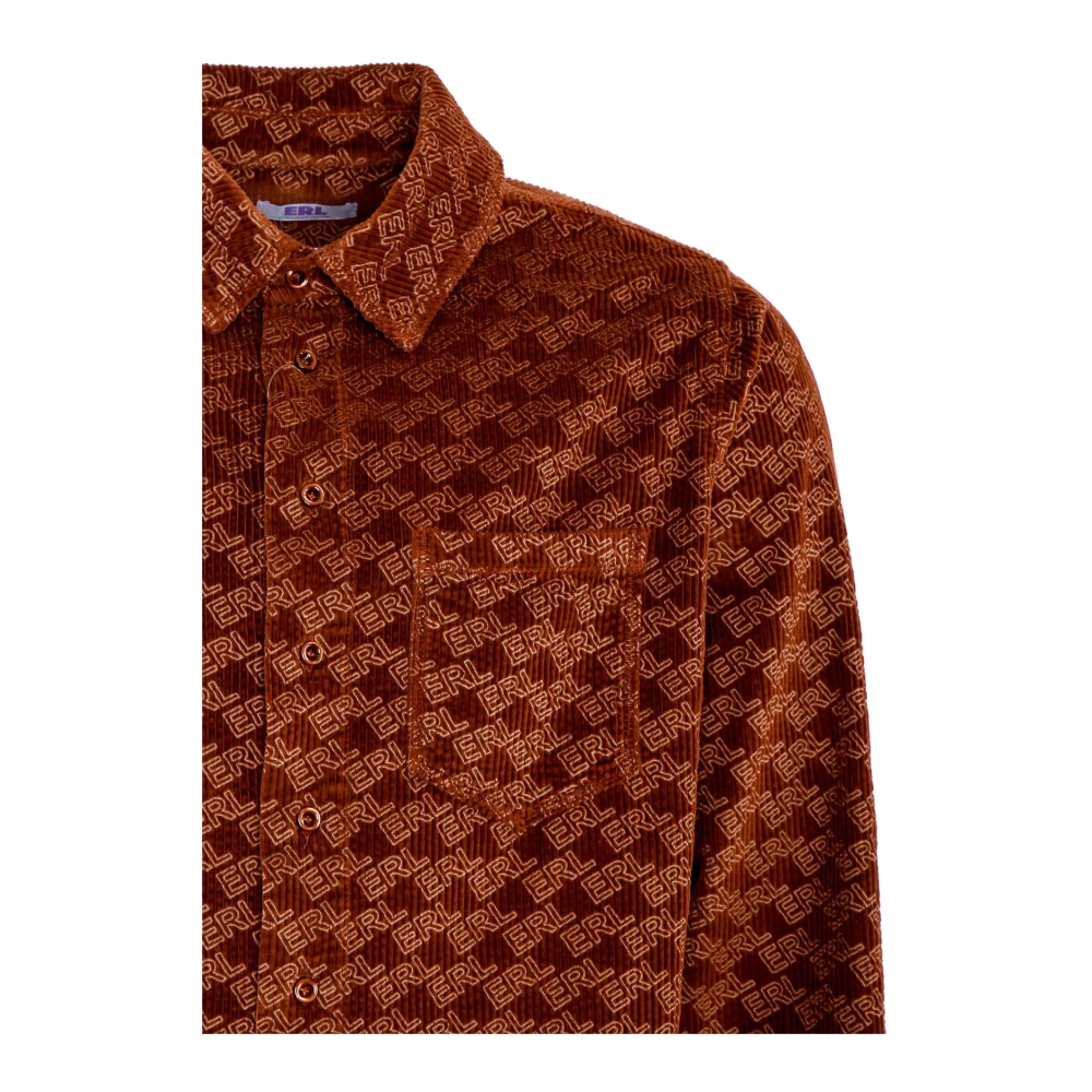 ERL Light Jackets Brown Heren