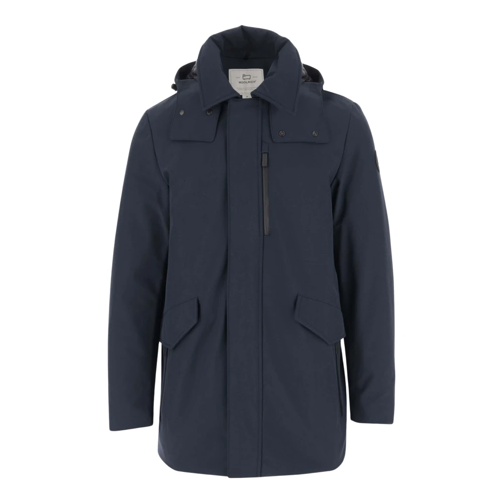 Woolrich Stijlvolle Jas voor Buitensport Blue Heren