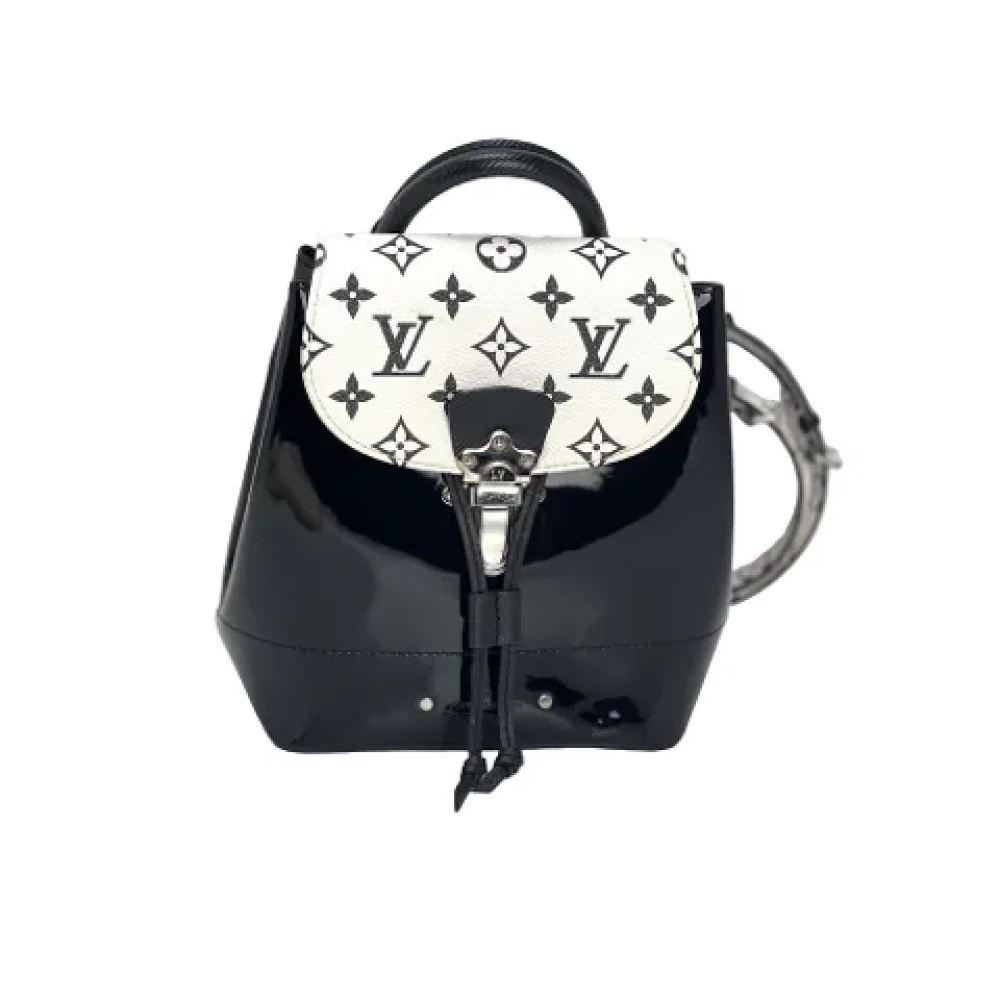 Louis Vuitton Vintage Pre-owned Canvas backpacks Yellow Dames
