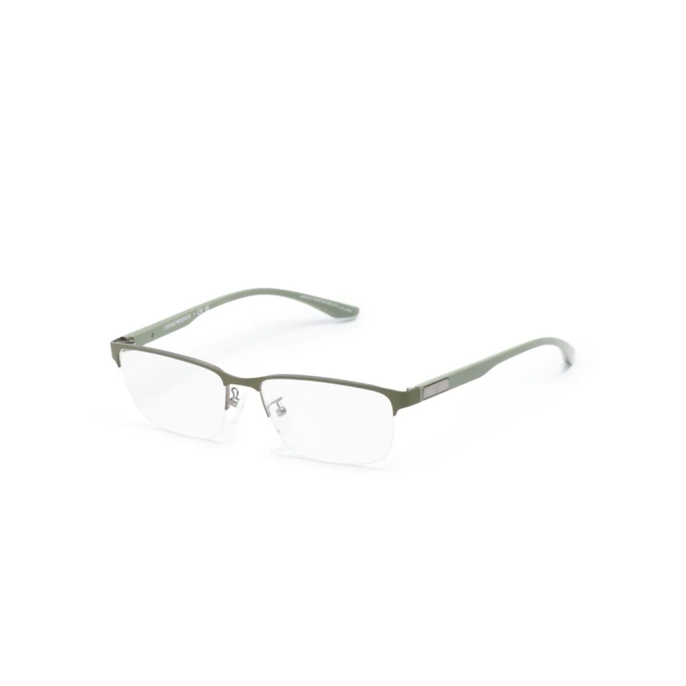 Emporio Armani Groen Optisch Montuur Stijlvol Dagelijks Gebruik Green Heren