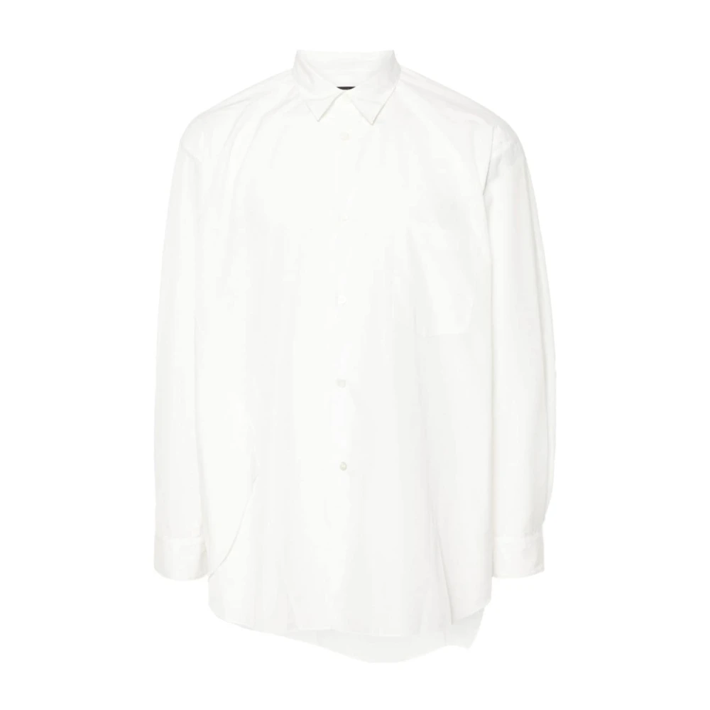 Comme des Garçons Wit Overhemd met Klassieke Kraag White Heren