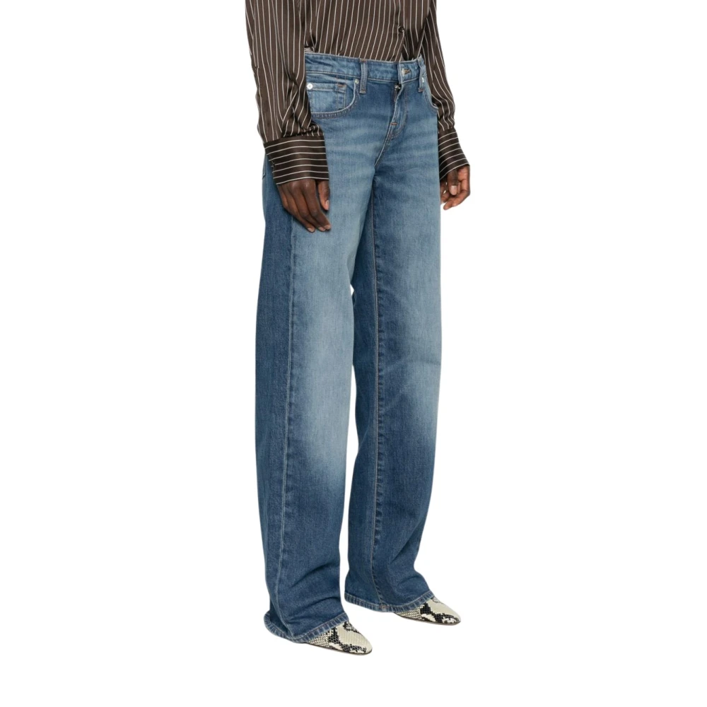 7 For All Mankind Seven Jeans - Female - Straight Fit Jeans - Blue - W26 - Jeans