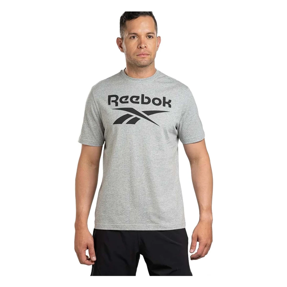 Reebok Identiteit Grote T-shirt Gray Heren