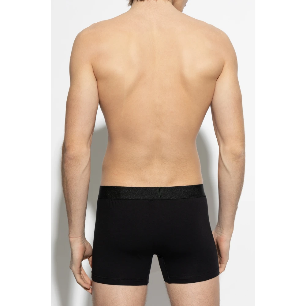 Dsquared2 Katoenen boxershorts met logo Black Heren