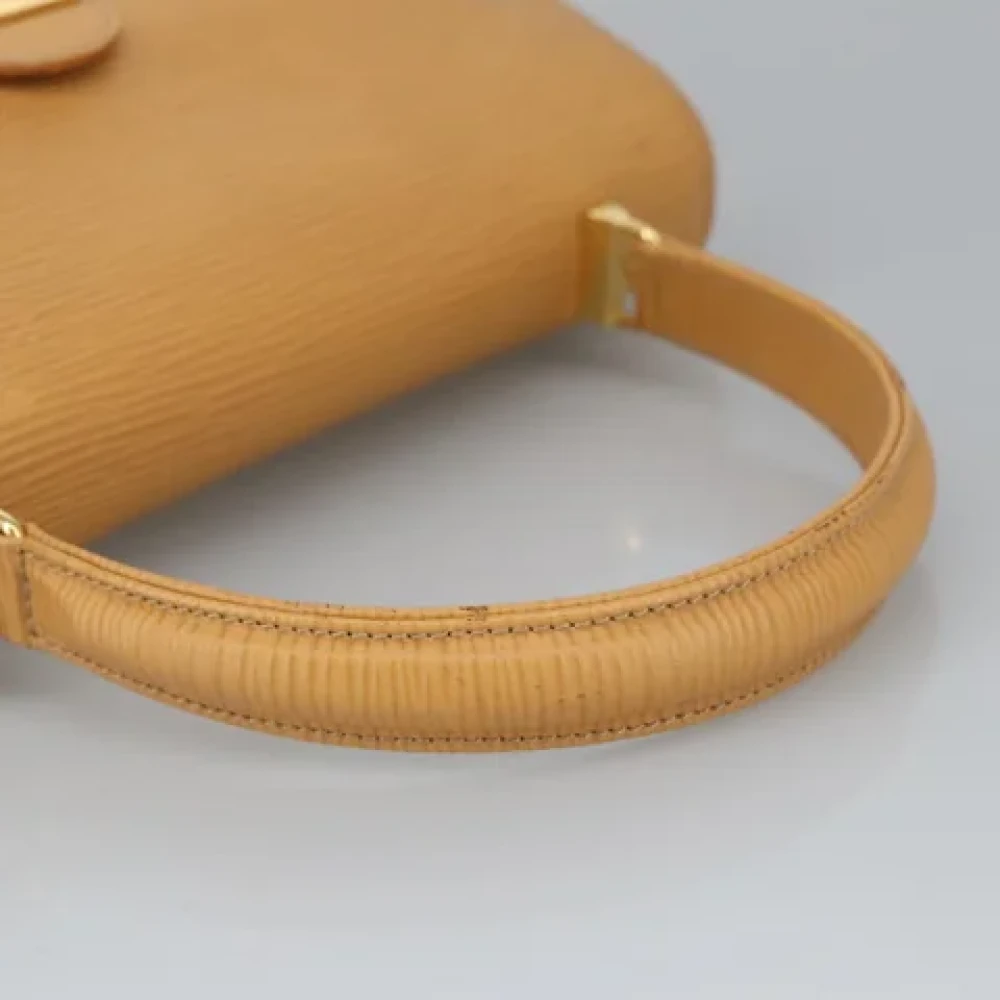 Fendi Vintage Pre-owned Leather fendi-bags Beige Dames