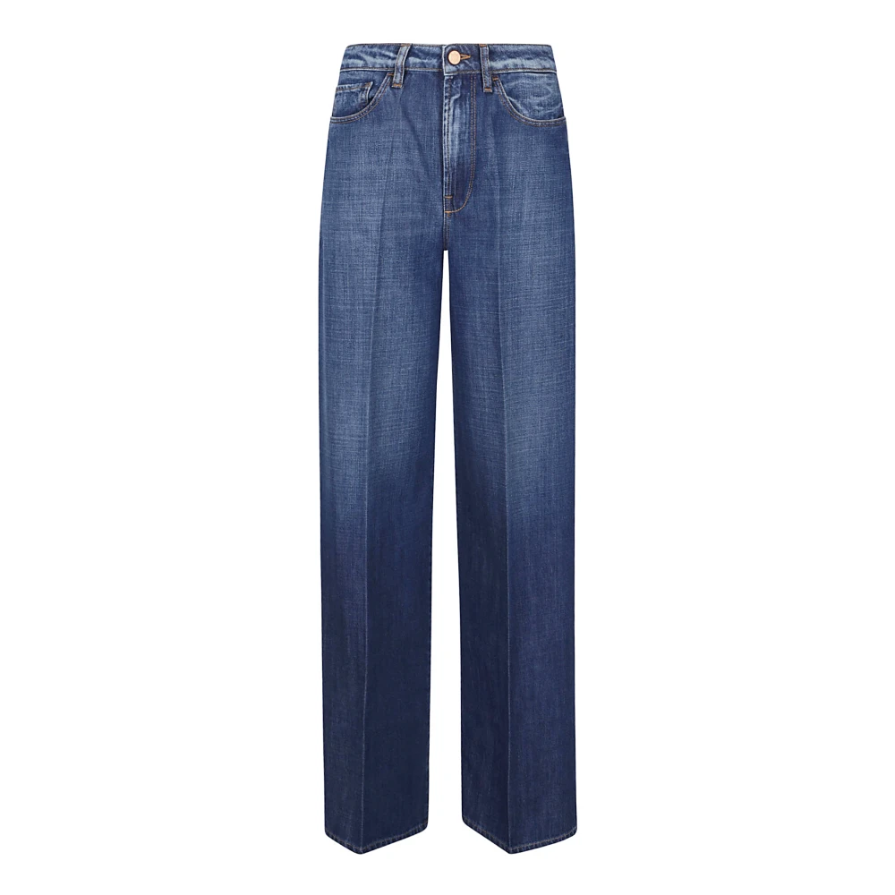 3X1 Denim Jeans Katoen-Lyocell Mix Gemaakt in Italië Blue Dames