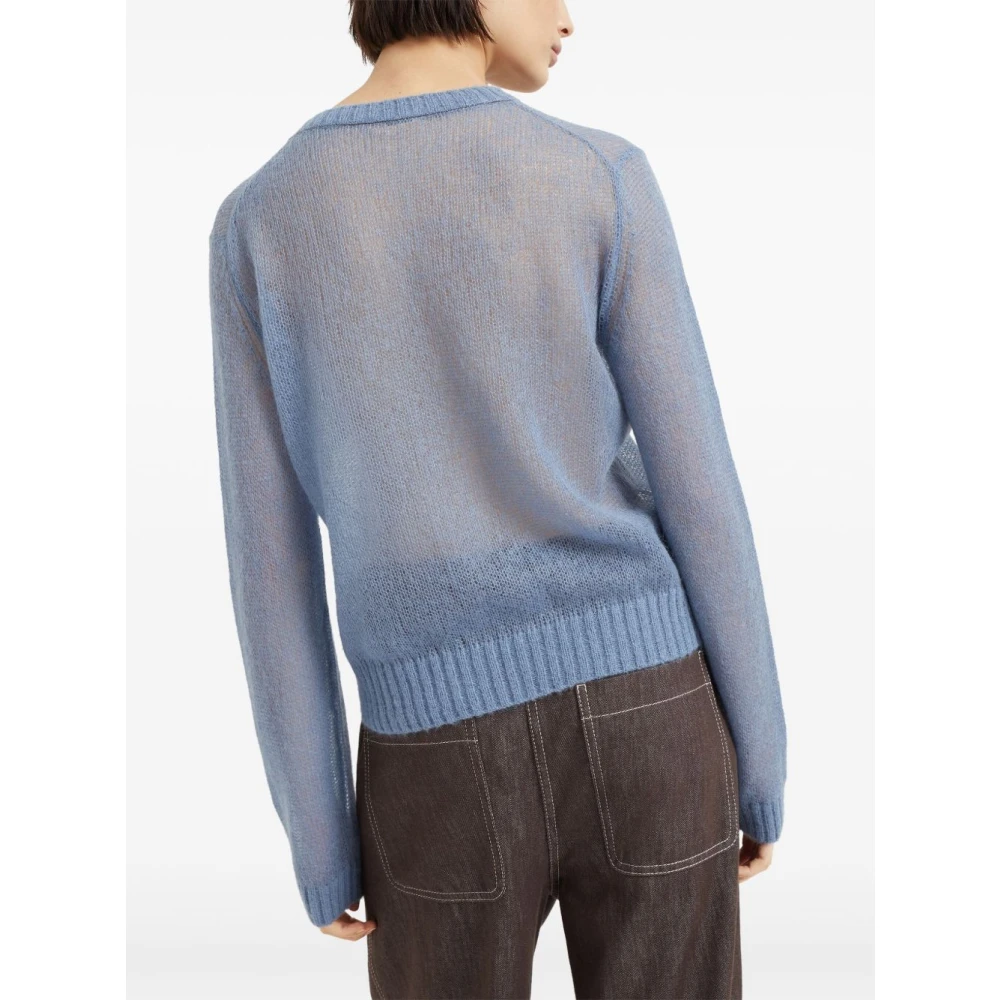 BRUNELLO CUCINELLI Blauwe Avion Sweater Blue Dames