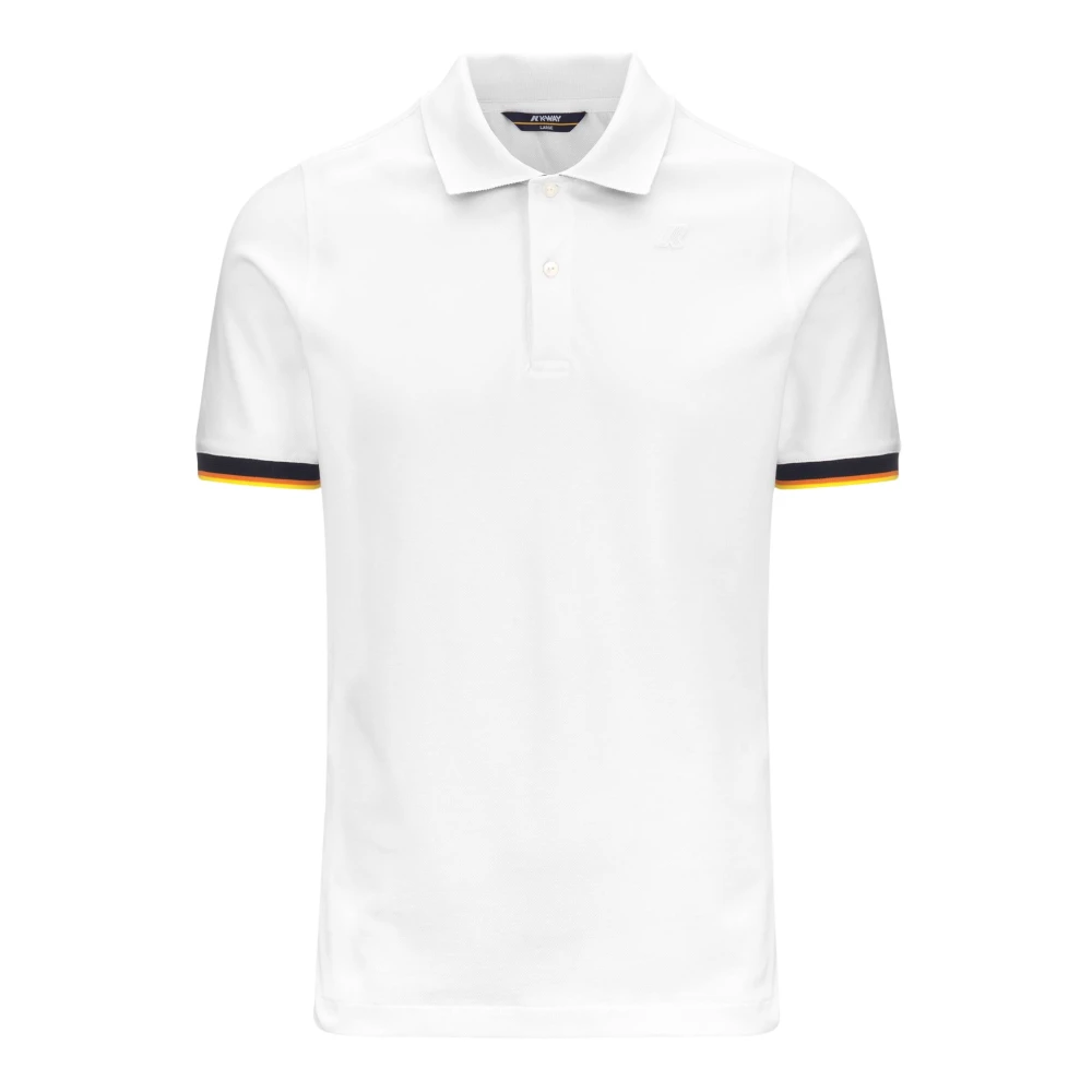 K-Way Uomo Bianco Top, 2XL, New,