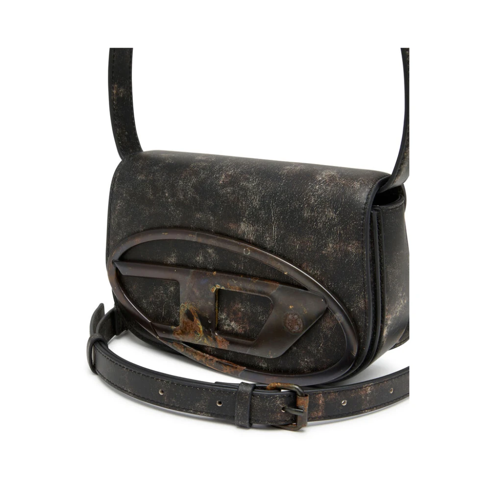 Diesel Stijlvolle Crossbody Tas voor Dagelijks Gebruik Black Dames