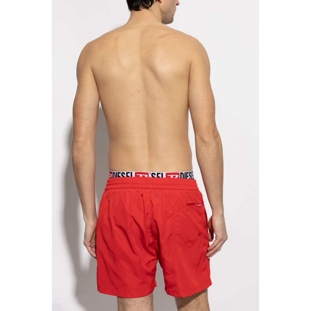 Diesel Zwemshorts Rio-41-D-Core Red Heren