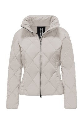 fitted-down-jacket-in-stretch-nylon-with-maxi-collar