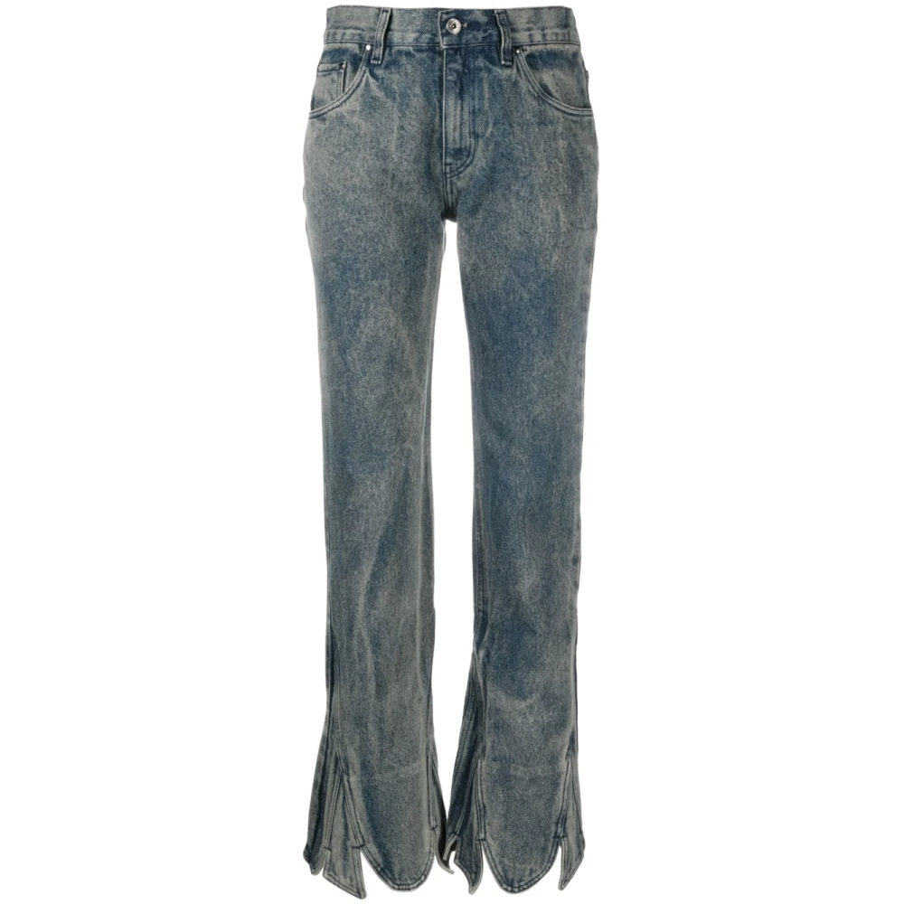 Y Project Vintage Beige Tudor Jeans Blue Dames