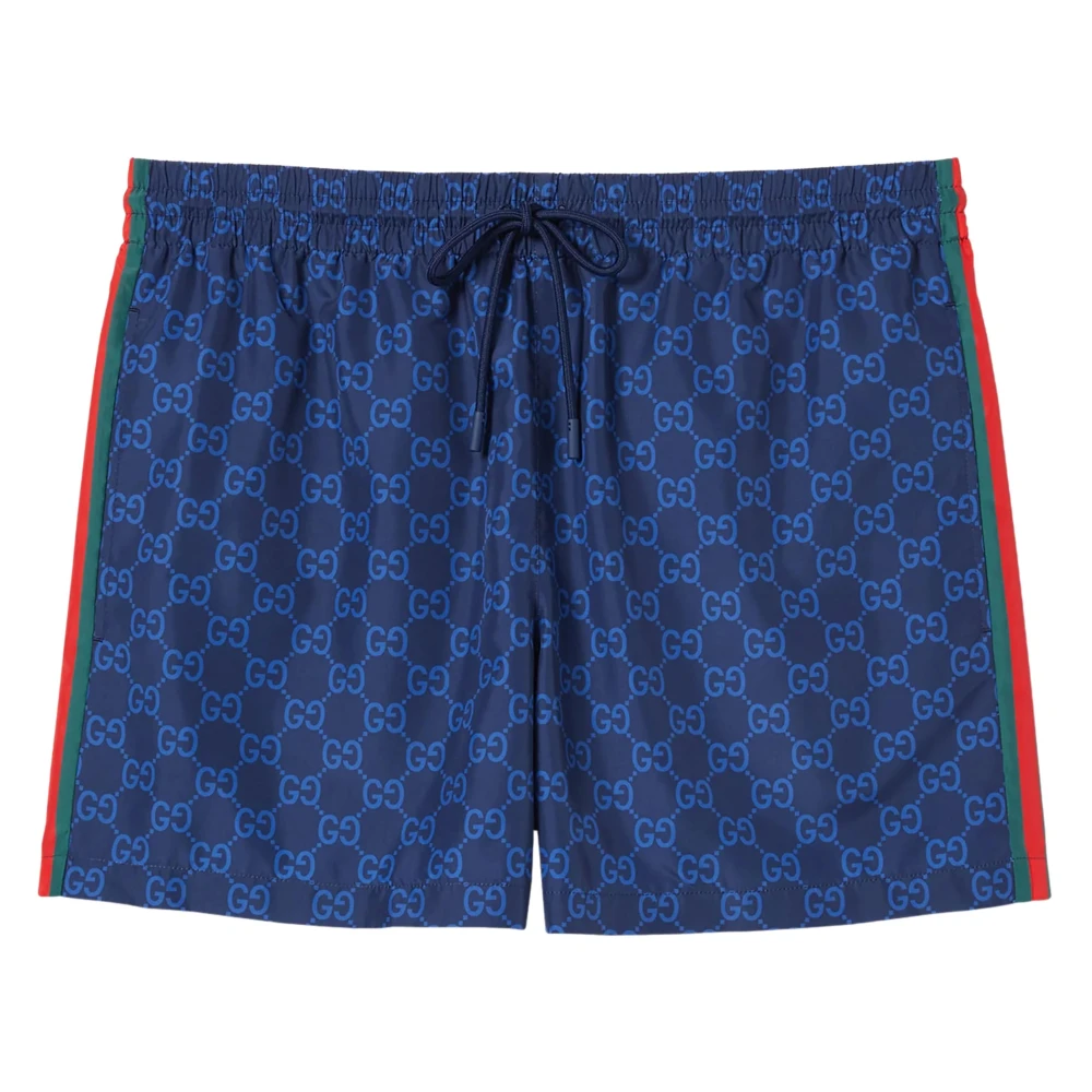 Gucci Blue Beachwear, Male, S, Swimwear For Men Ss25